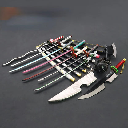 Kimetsu no Yaiba: Katanas pequeñas exhibición [25cm]