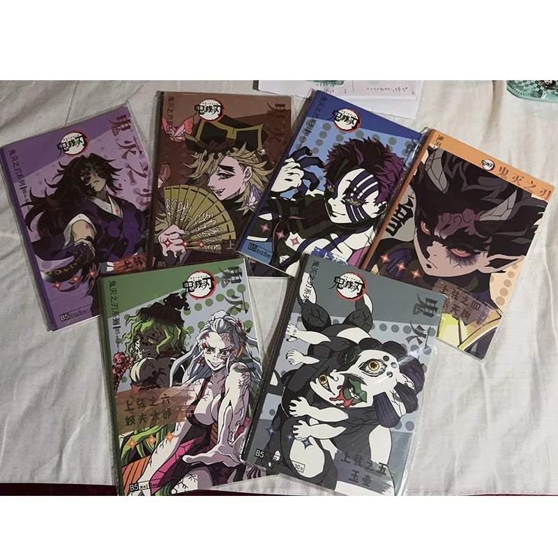 Kimetsu no Yaiba: Set Libretas B5 Lunas