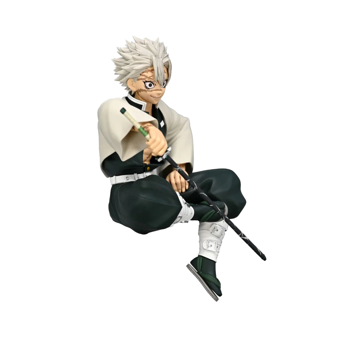 Kimetsu no Yaiba: Shinazugawa Sanemi Figura Sentado [15cm]