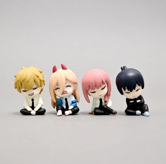 Chainsaw Man: Set de 4 Figuras Chibi