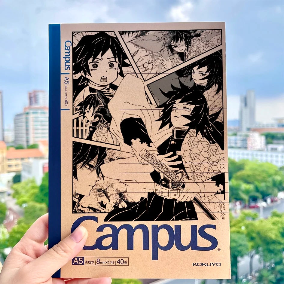 Kimetsu no Yaiba: Libretas vintage personajes  21x14.8cm