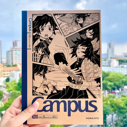 Kimetsu no Yaiba: Libretas vintage personajes  21x14.8cm