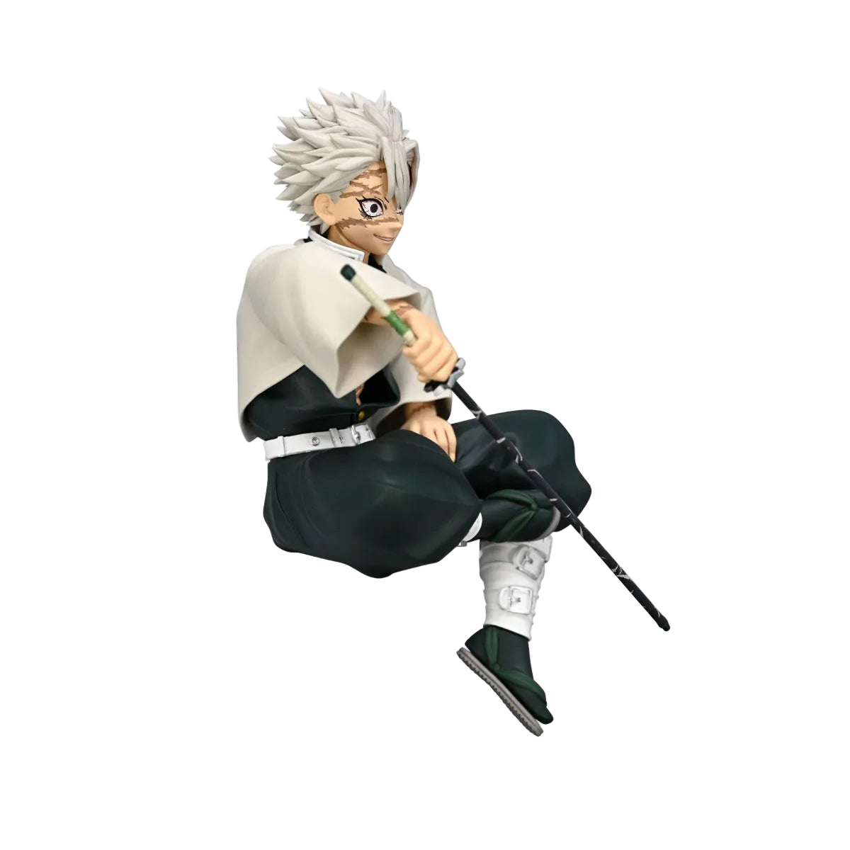 Kimetsu no Yaiba: Shinazugawa Sanemi Figura Sentado [15cm]
