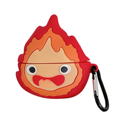 El Castillo Ambulante: Calcifer Funda Airpods