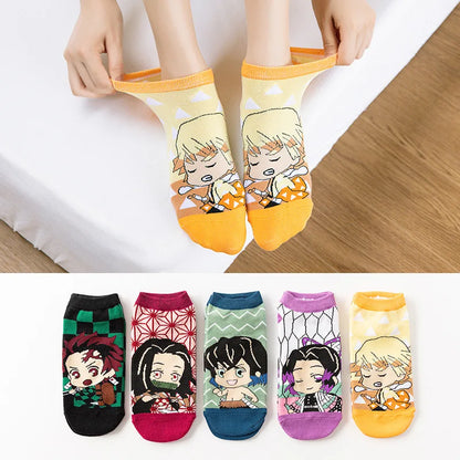 Kimetsu no Yaiba: Pack de Calcetines de los Personajes [5 pares]