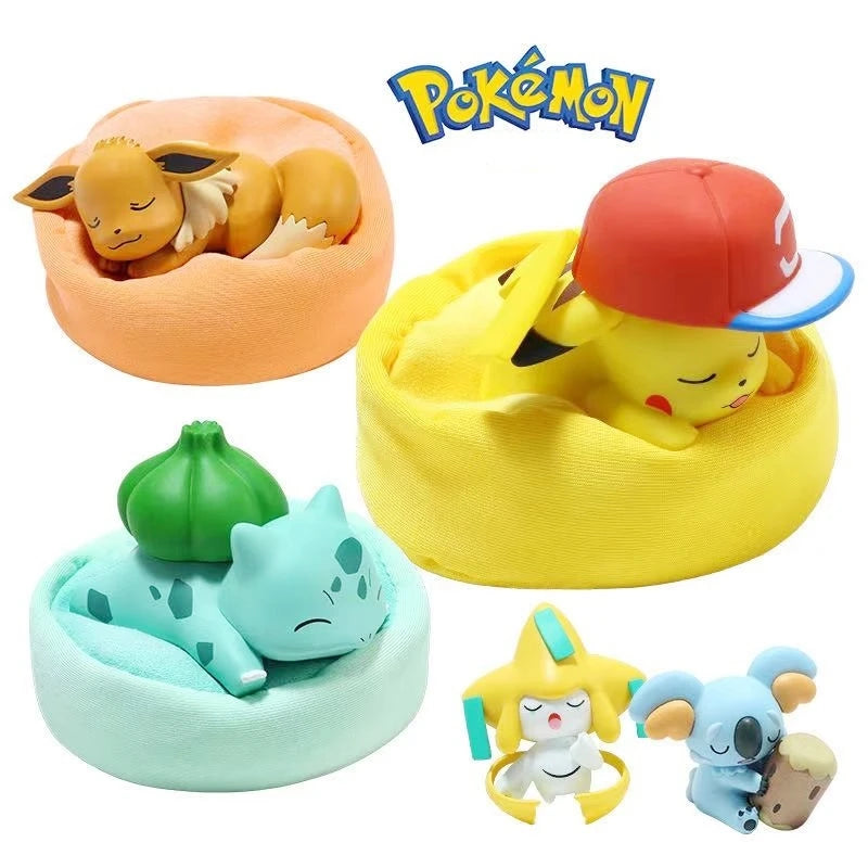 Pokémon: Mini figura pokémons dormidos
