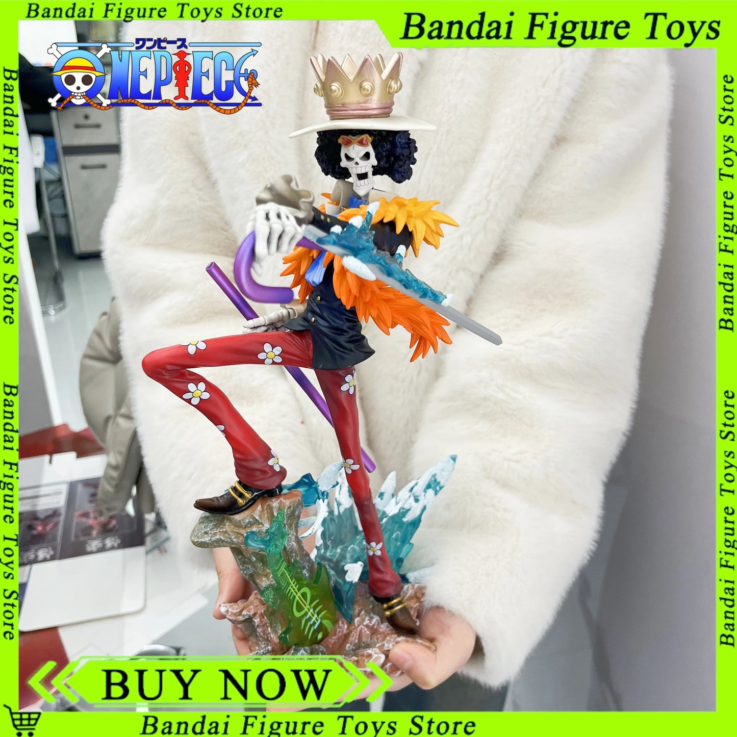 One Piece: Brook King of Souls Figura [33cm]