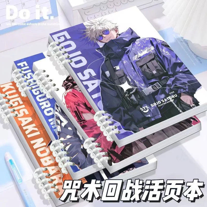 Jujutsu Kaisen: Set 4 libretas A5