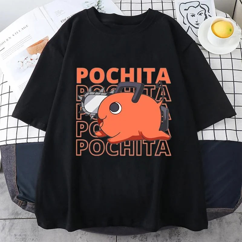 Chainsaw Man: Camiseta Pochita [varios colores]