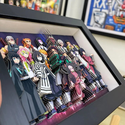 Kimetsu no Yaiba: Marco con imagen 3D