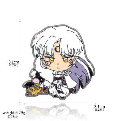 InuYasha: Pin chibi [InuYasha, Sango, Sesshomaru, Kagome]