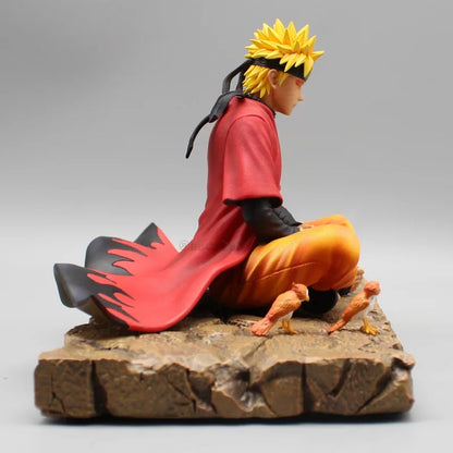 Naruto: Uzumaki Naruto Figura Sentado Meditando [16cm]