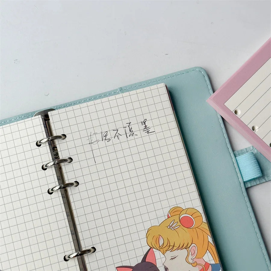 Sailor Moon: Recarga de páginas para Mini Carpesano A5