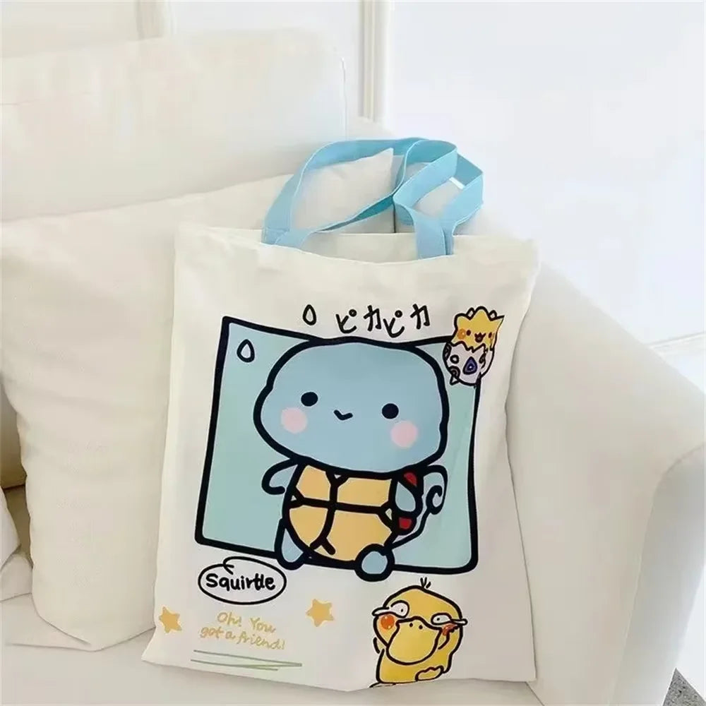 Pokémon: Tote Bag Kwaii [Psyduck, Pikachu, Squirtle]