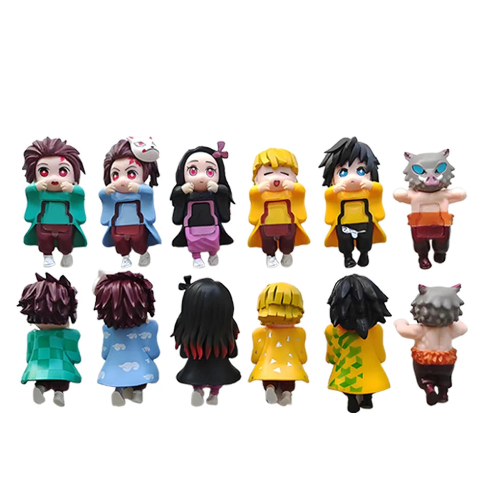 Kimetsu no Yaiba: Pequeñas figuras para teléfono o tablet aleatorias