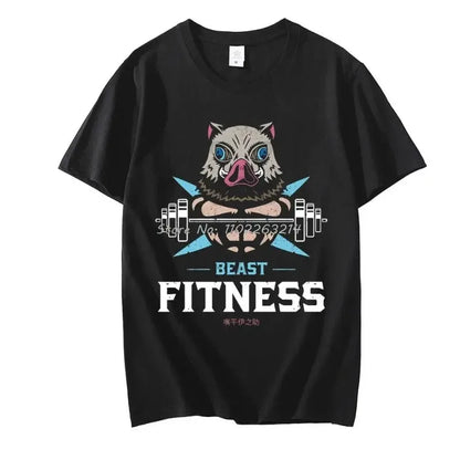 Camiseta: Inosuke, Kimetsu no Yaiba, Beast Fitness