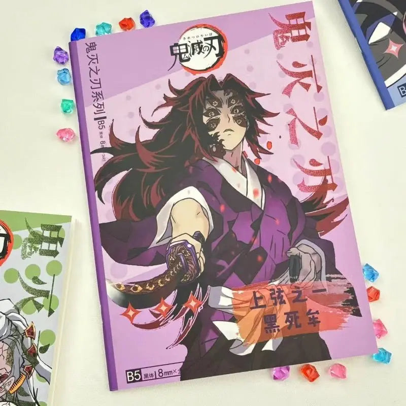 Kimetsu no Yaiba: Set Libretas B5 Lunas