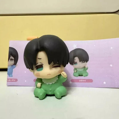 Attack on Titan: Figuras Gachapon Mini Bebés