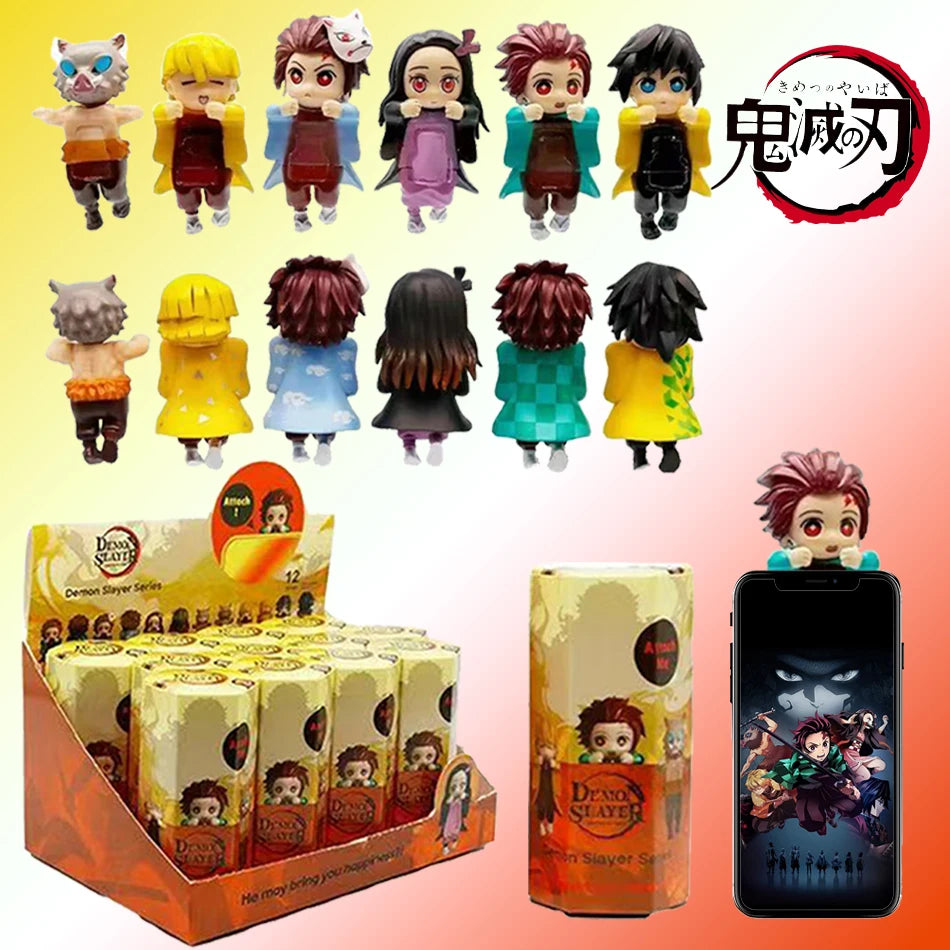 Kimetsu no Yaiba: Pequeñas figuras para teléfono o tablet aleatorias