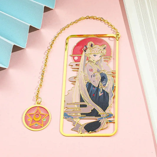Sailor Moon: Marcapáginas metálico kimono