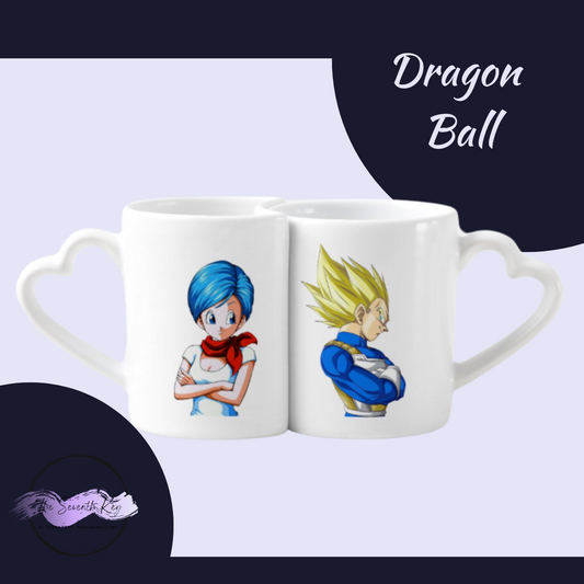 Set de Tazas de Pareja – Bulma & Vegeta
